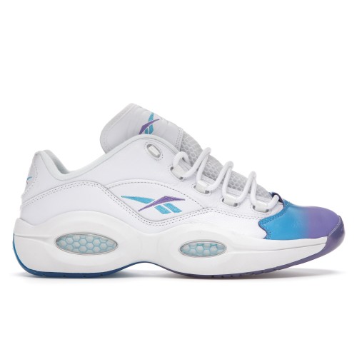 Кроссы Reebok Question Low Radiant Aqua Hyper Purple - мужская сетка размеров