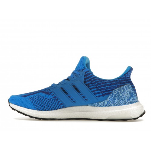 Кроссы adidas Ultra Boost DNA Blue Rush Bliss Blue - мужская сетка размеров