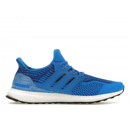 Кроссы adidas Ultra Boost DNA Blue Rush Bliss Blue - мужская сетка размеров