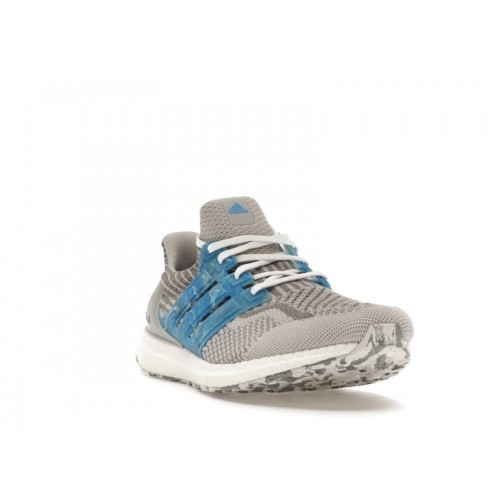 adidas Ultra Boost DNA Grey Pulse Blue - мужская сетка размеров