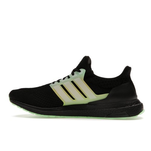 Кроссы adidas Ultra Boost 5.0 DNA Black Beam Green - мужская сетка размеров