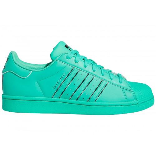 Кроссы adidas Superstar Hi-Res Green - мужская сетка размеров