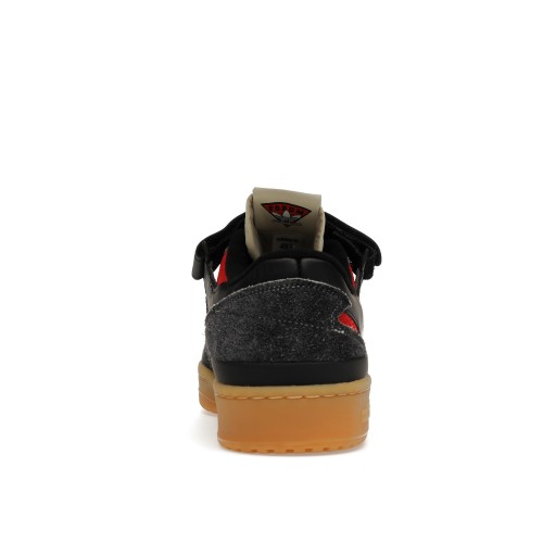 Кроссы adidas Forum Low Midwest Kids Black Gum - мужская сетка размеров
