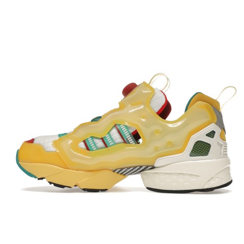 Кроссы adidas ZX Fury Spring Yellow - мужская сетка размеров