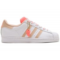 Женские adidas Superstar Cloud White Halo Blush Acid Red (W)