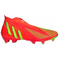 Мужские футбольные бутсы adidas Predator Edge.1 FG Solar Red Team Solar Green