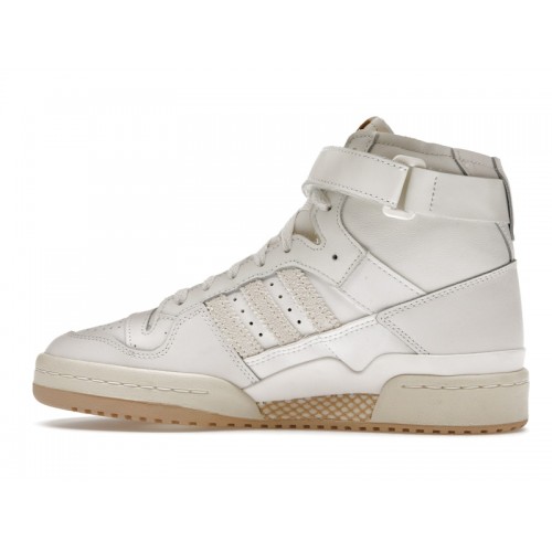 Кроссы adidas Forum 84 Hi Cloud White Magic Beige - мужская сетка размеров