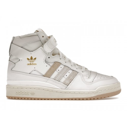 Кроссы adidas Forum 84 Hi Cloud White Magic Beige - мужская сетка размеров