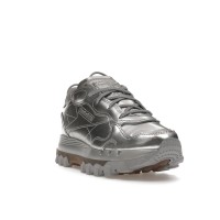 Женские кроссовки Reebok Classic Leather Cardi B Silver Metallic (W)