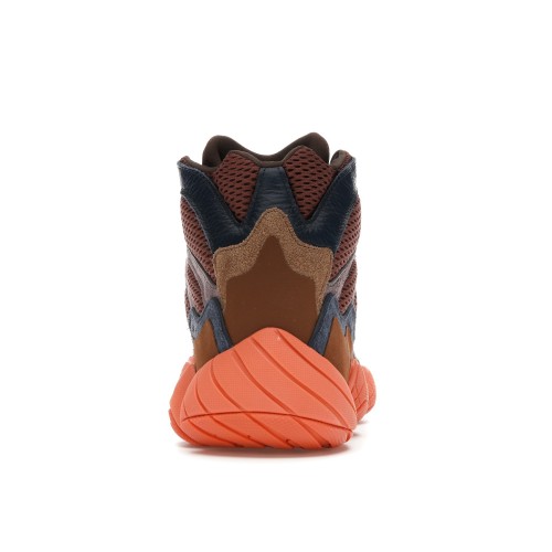 Кроссы adidas Yeezy 500 High Tactile Orange - мужская сетка размеров
