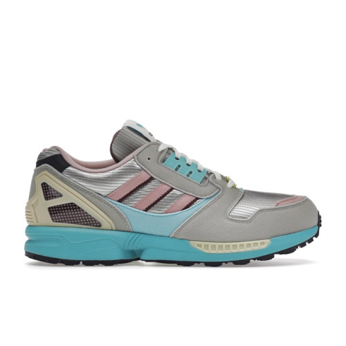adidas ZX 8000 Metallic Grey - мужская сетка размеров