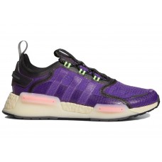 Кроссовки adidas NMD V3 Active Purple Signal Green