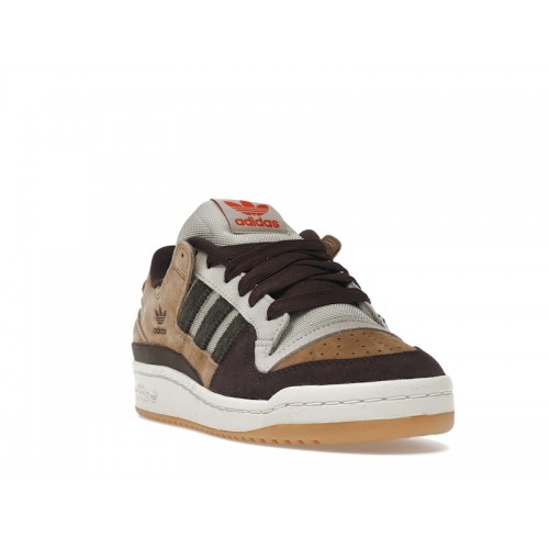 Кроссы adidas Forum 84 Low Branch Brown - мужская сетка размеров