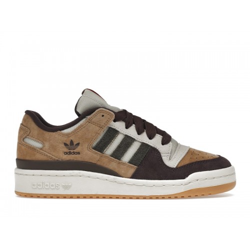 Кроссы adidas Forum 84 Low Branch Brown - мужская сетка размеров