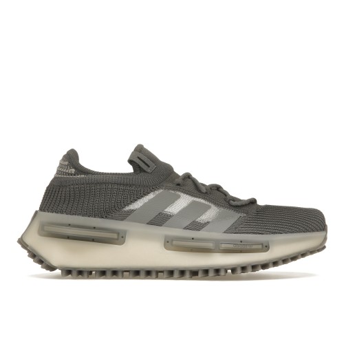 Кроссы adidas NMD S1 Grey Three Grey One - мужская сетка размеров