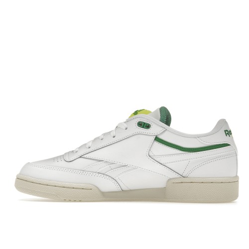 Кроссы Reebok Club C 85 Pump Glen Green - мужская сетка размеров