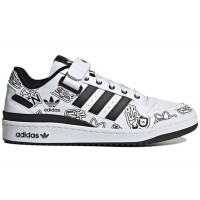 Кроссовки adidas Forum 84 Low Bold Graphics White Black