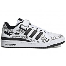 Кроссовки adidas Forum 84 Low Bold Graphics White Black