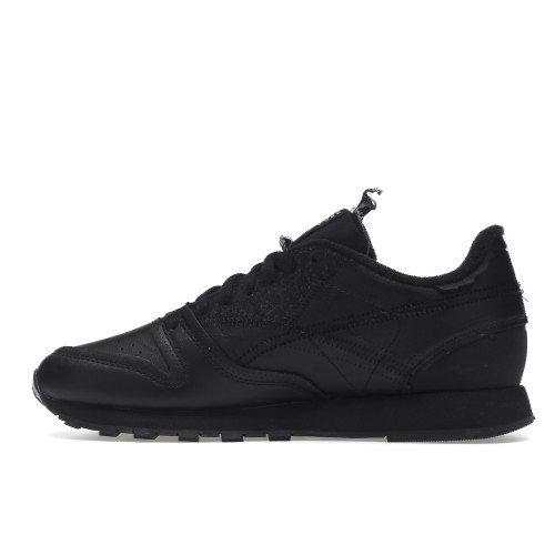 Кроссы Reebok Classic Leather Maison Margiela Memory Of Black - мужская сетка размеров