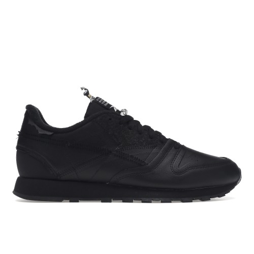 Кроссы Reebok Classic Leather Maison Margiela Memory Of Black - мужская сетка размеров