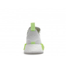 Кроссовки adidas NMD R1 Crystal White Solar Green