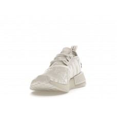 Женские кроссовки adidas NMD R1 Velour White Silver (W)