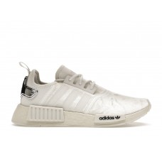 Женские кроссовки adidas NMD R1 Velour White Silver (W)