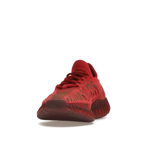 Кроссы adidas Yeezy 350 V2 CMPCT Slate Red - мужская сетка размеров