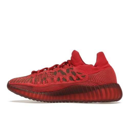 Кроссы adidas Yeezy 350 V2 CMPCT Slate Red - мужская сетка размеров