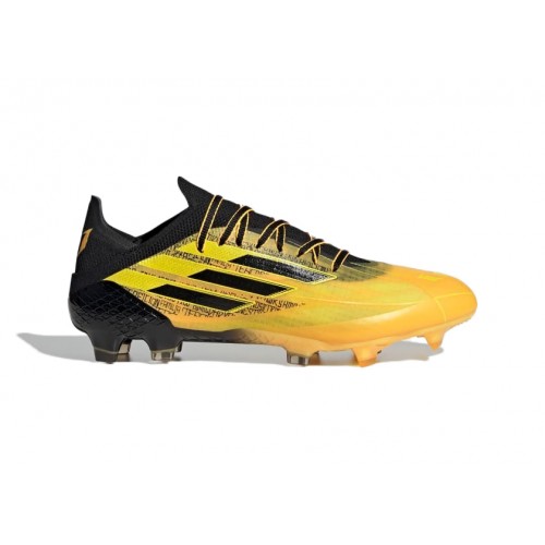 Мужские футбольные бутсы adidas X Speedflow Messi.1 FG Solar Gold Core Black