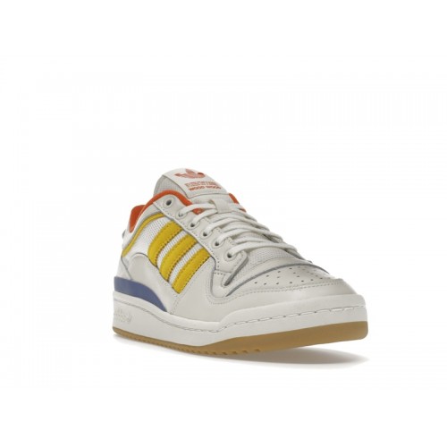 Кроссы adidas Forum Low Wood Wood Yellow - мужская сетка размеров