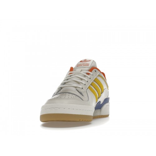 Кроссы adidas Forum Low Wood Wood Yellow - мужская сетка размеров
