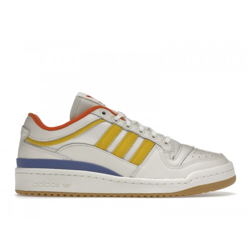 Кроссы adidas Forum Low Wood Wood Yellow - мужская сетка размеров
