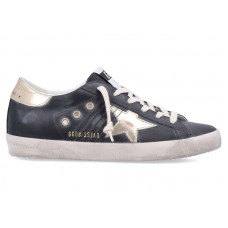 Женские Golden Goose Superstar Black Gold (W)