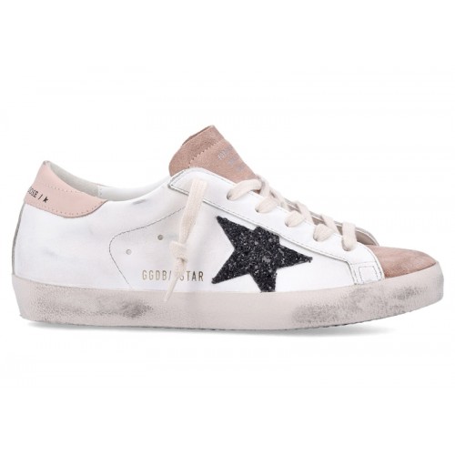 Golden Goose Superstar Milk Pink Dark Blue (W) - женская сетка размеров
