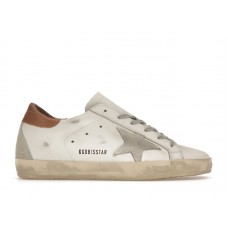Женские Golden Goose Super-Star White Tan (W)