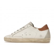Женские Golden Goose Super-Star White Tan (W)