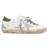 Женские Golden Goose Superstar Deluxe White Ice Dark Grey (W)