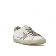 Женские Golden Goose Superstar White Lilac Platinum (W)