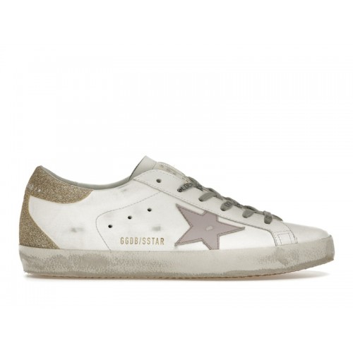 Golden Goose Superstar White Lilac Platinum (W) - женская сетка размеров