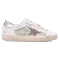 Женские Golden Goose Superstar White Light Brown Platinum (W)