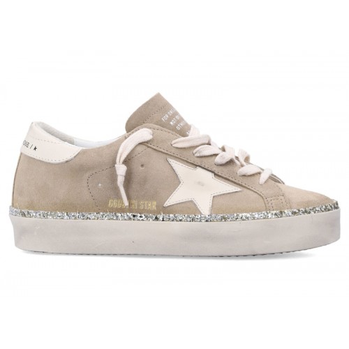 Golden Goose Hi Star Beige (W) - женская сетка размеров
