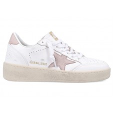 Женские Golden Goose Ball Star 2 White Pink (W)
