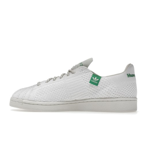 Кроссы adidas Superstar Primeknit Pharrell White - мужская сетка размеров