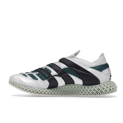 Мужские футбольные бутсы adidas Predator Accelerator 4D EQT White Sub Green