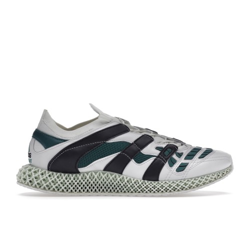 Мужские футбольные бутсы adidas Predator Accelerator 4D EQT White Sub Green