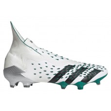 Мужские футбольные бутсы adidas Predator Freak+ FG EQT Demonskin White Sub Green
