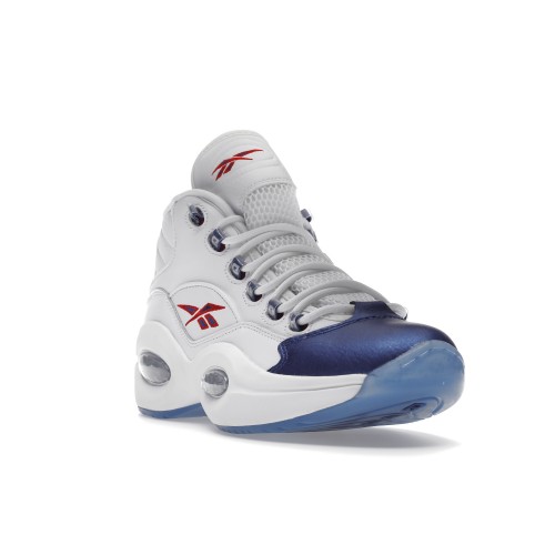 Кроссы Reebok Question Mid Blue Toe (2022) - мужская сетка размеров