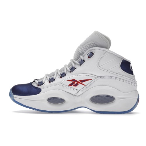 Кроссы Reebok Question Mid Blue Toe (2022) - мужская сетка размеров