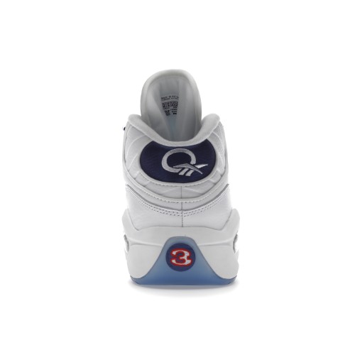 Кроссы Reebok Question Mid Blue Toe (2022) - мужская сетка размеров